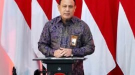 Eks Ketua Komisi Pemberantasan Korupsi (KPK) Firli Bahuri. (Facebook.com/@Airlangga Hartanto)
