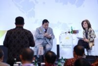 Calon presiden dari Koalisi Indonesia Maju, Prabowo Subianto dalam acara dalam 'Sarasehan 100 Ekonom Indonesia 2023' yang digagas INDEF di Menara Bank Mega, Jakarta Selatan. (Dok. Tim Media Prabowo Subianto)

