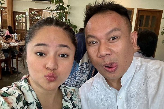 Artis cantik Marshanda Foto Bersama Vicky Prasetyo. (Instagram.com/@marshanda99)