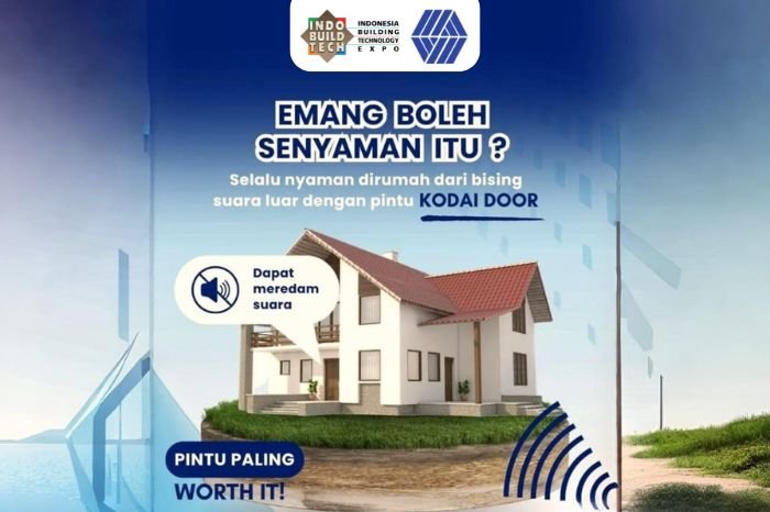 KODAI DOOR sebuah inovasi terdepan dari PT Graha Sentra Artha, kembali hadir di ajang bergengsi Indo Build Tech 2024 di Hall 5 Booth 5-B-7 berlangsung dari tanggal 12 hingga 16 Juni 2024 di ICE BSD. (10/6/24)