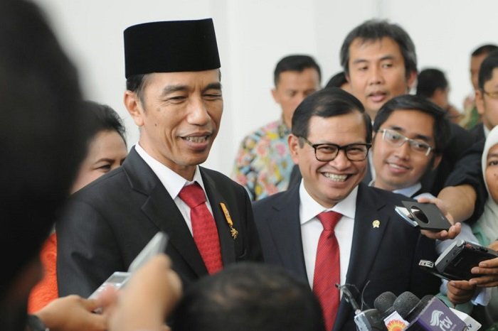 Presiden Joko Widodo bersama Calon gubernur DKI Jakarta Pramono Anung. (Dok. Setkab.go.id)

