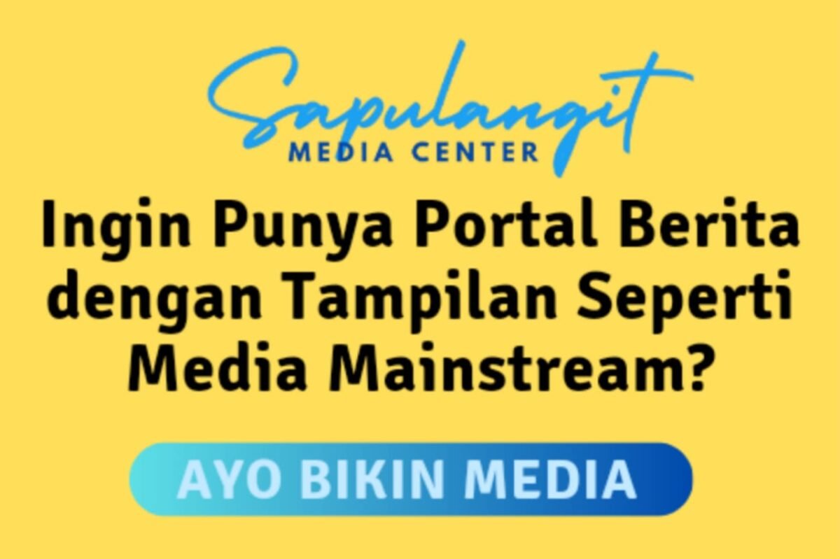Sapulangit Media Center melayani jasa pembuatan website portal berita atau media online, WA: 0853 1555 7788. (Dok. Persrilis.com)